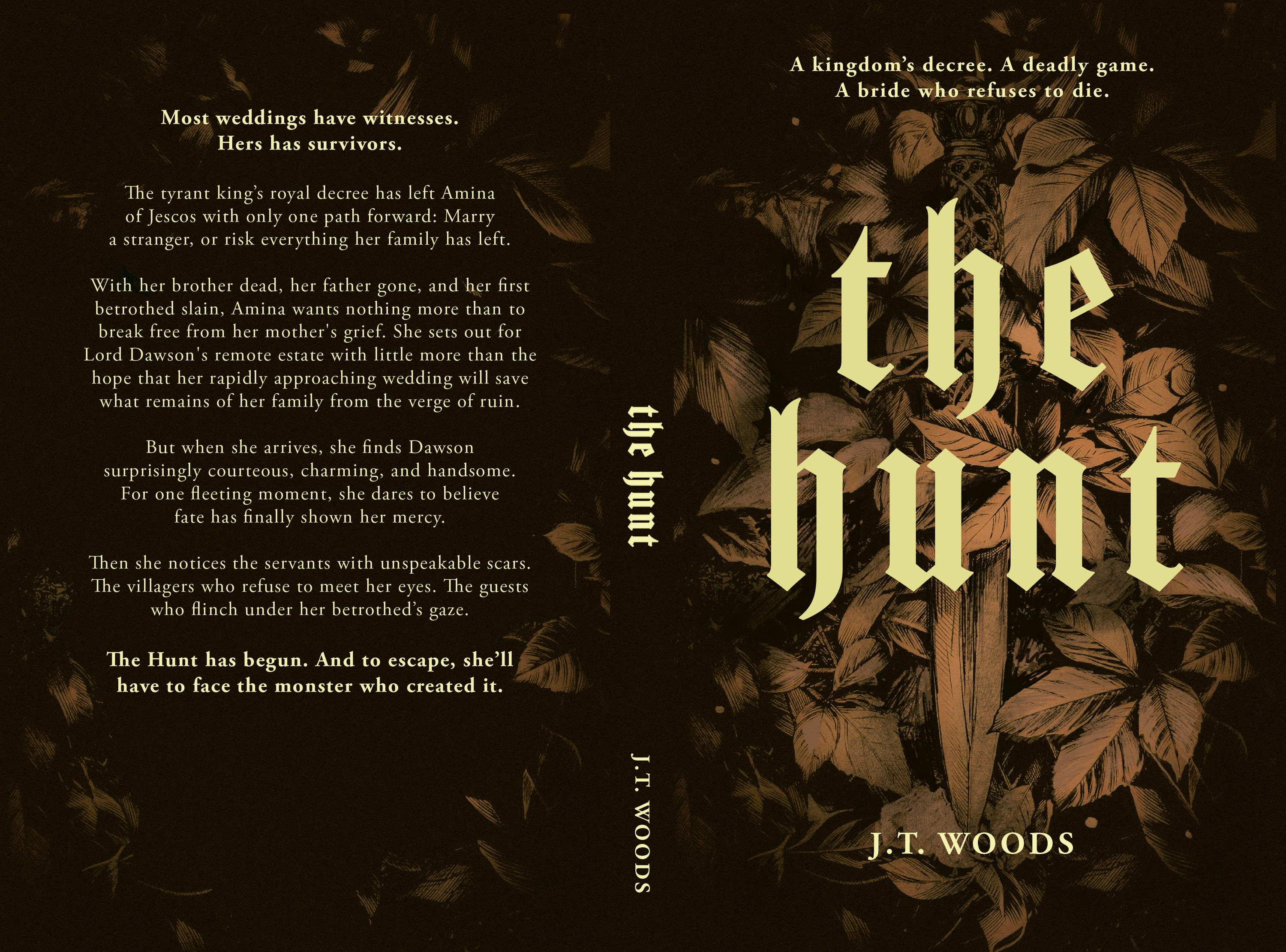 Full jacket spread with the back-cover copy, spine and front cover